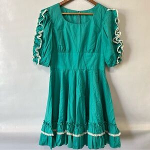 Vintage Square Dancing Dress Handmade